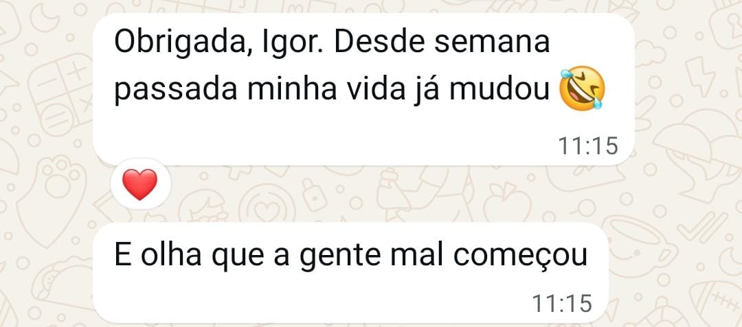 Depoimento de aluno 4